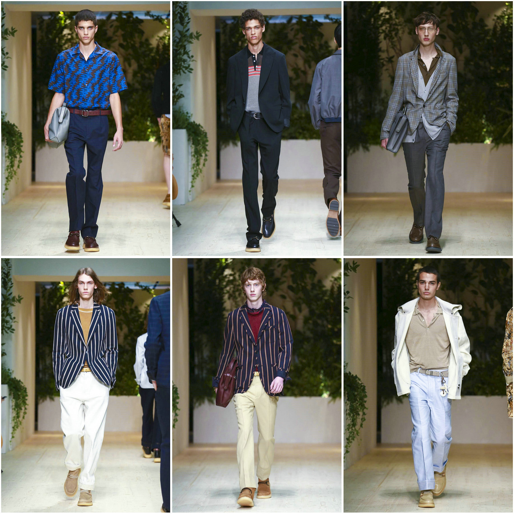 郑恺带女友看Ferragamo大秀被我撞上，完事了还请我住酒店_凤凰资讯