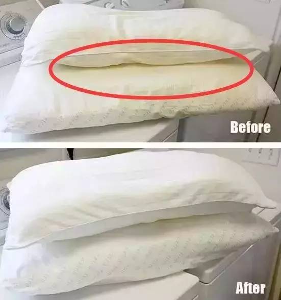 长时间不洗枕头  等于跟螨虫一起睡！这个办法干净如新！