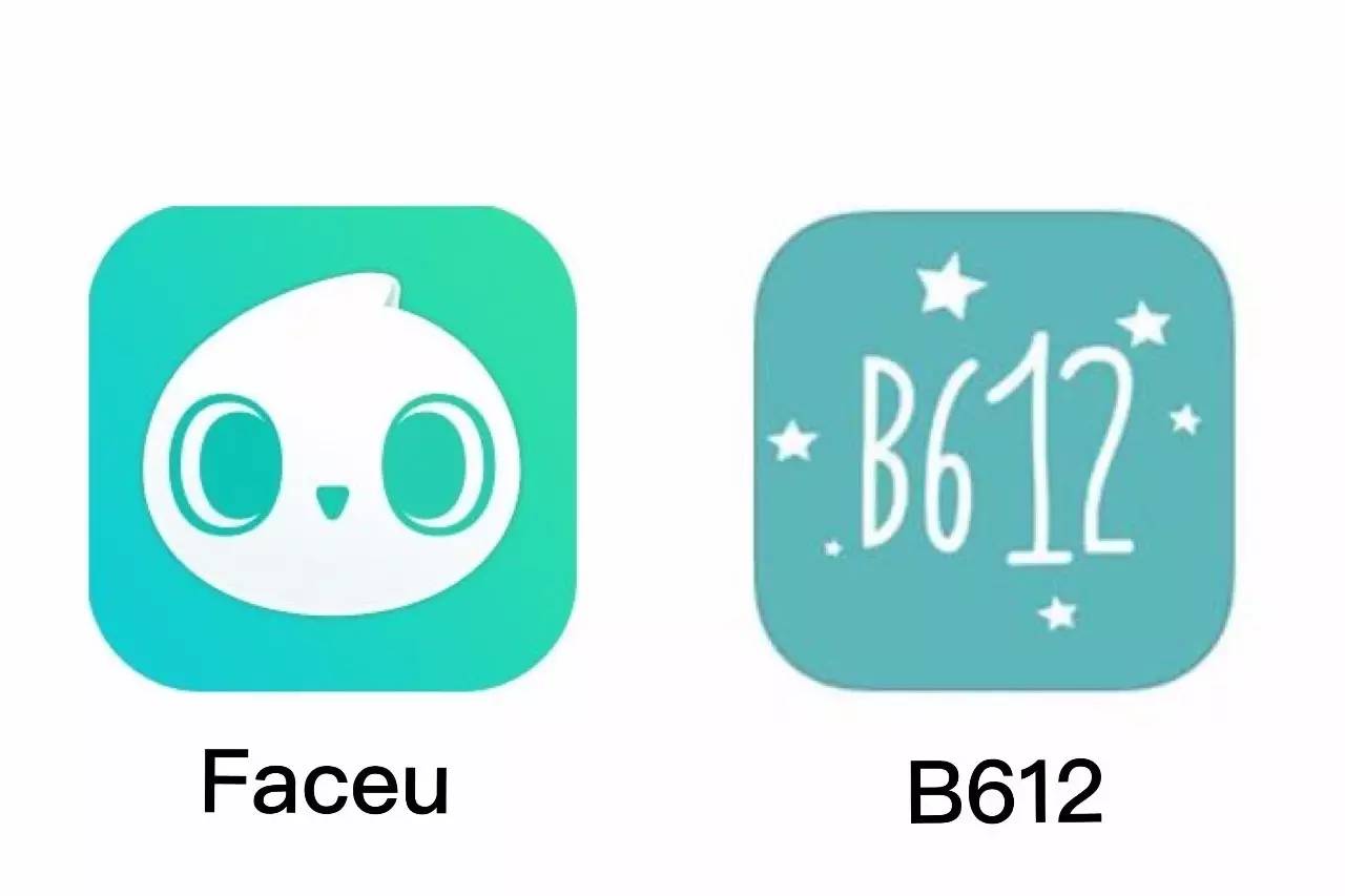 faceu,b612都深受追捧,选择喜欢的模版,自动美白瘦脸放大双眼,搞怪