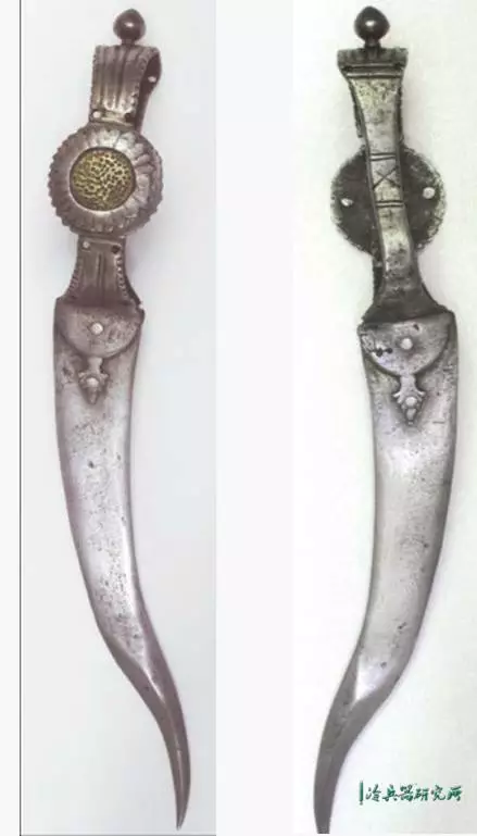 刺杀阿夫扎尔汗的凶器：印度式封闭握柄型蝎刀