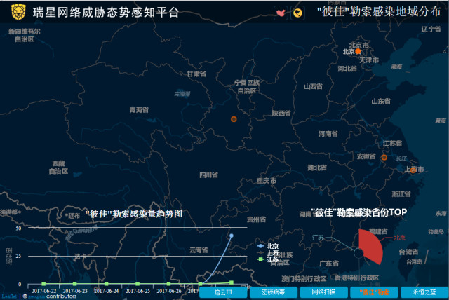 瑞星：Petya勒索病毒全球爆发 目前已影响到中国