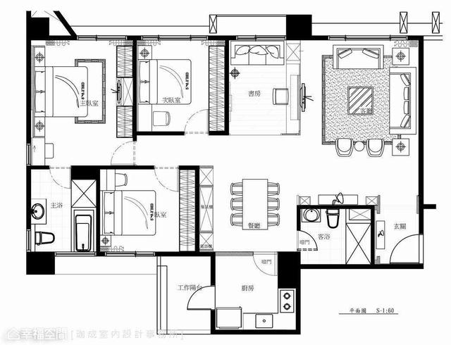 178平米的房子,装修花了50万,全套红木家具花了60万,朋友看了这搭配,都竖起了大拇指