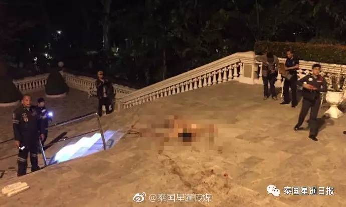 裸体韩国男子从37楼跳下，关节错位，血肉模糊