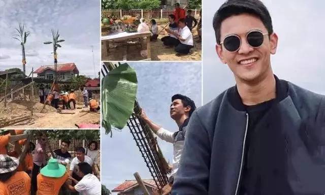 泰国著名歌手Gun Napat Injaieua为父母建房子 网友爆赞