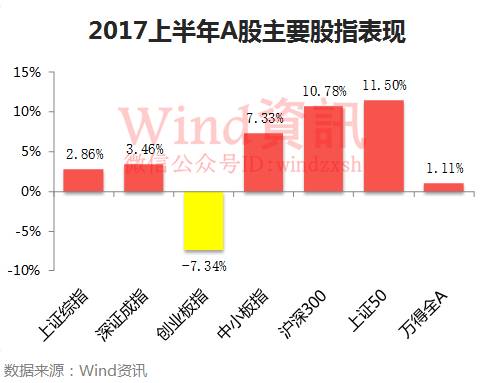 “漂亮50”领风骚！27图纵览上半年A股市场全貌