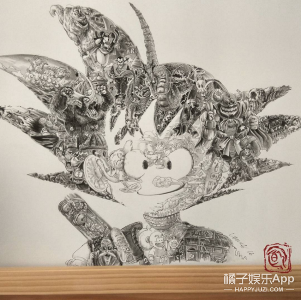 绘画大神的超精细作品 画里还有画