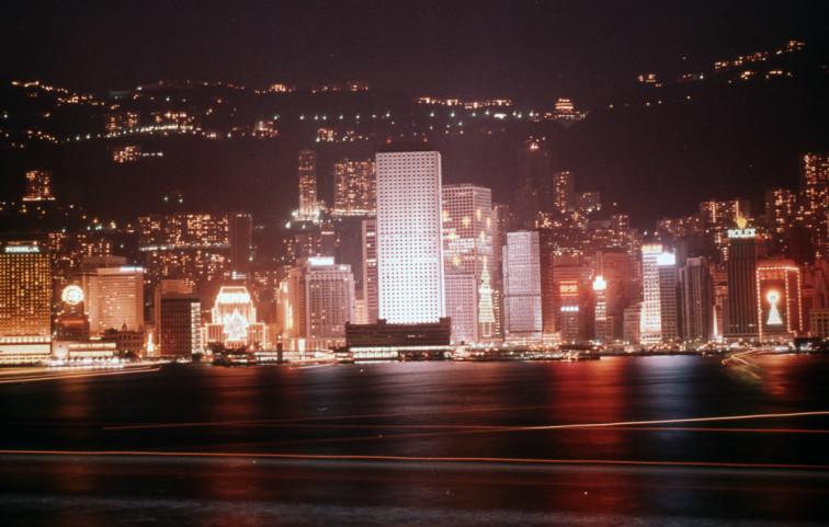 80年代夜色下的香港,是那样的美丽