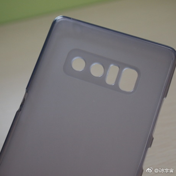 雙攝加持！三星Note8保護殼曝光：配手寫筆/耳機孔