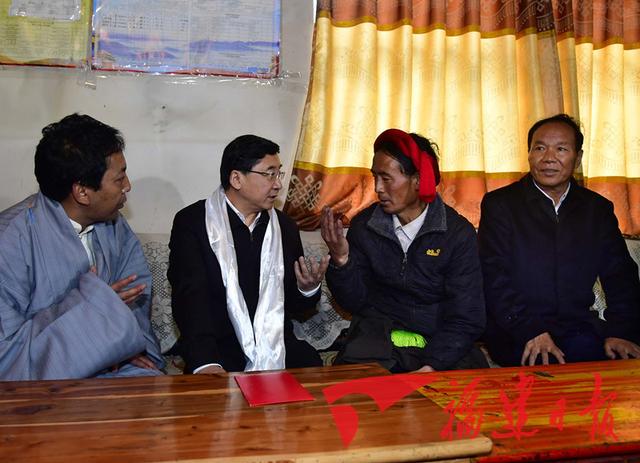 于伟国率福建代表团赴西藏昌都推进对口支援工作