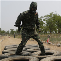 北京卫戍区某防化团第三次组队参加国际军事比赛