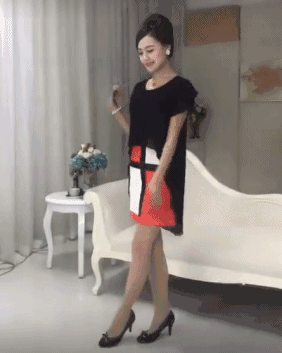 这名中国淘宝女模惊动了外媒!15秒30个pose,动图简直了