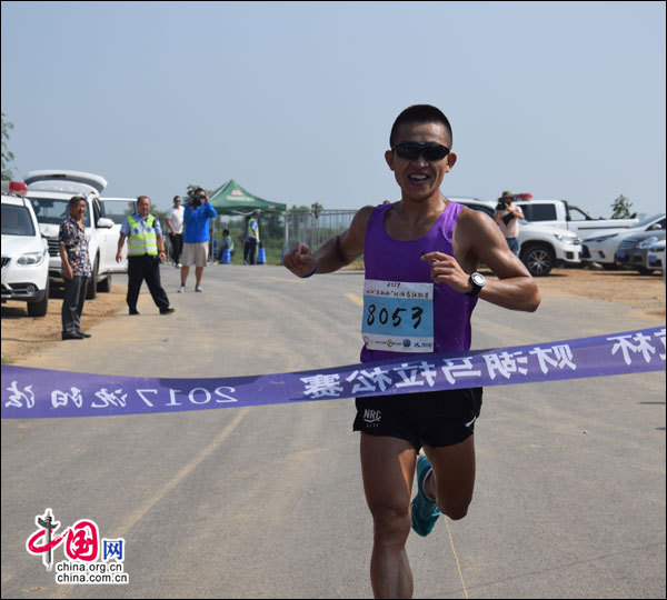 沈阳法库财湖马拉松开跑 途经财湖最美风光