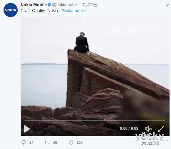 诺基亚官方偷跑Nokia9工艺:全面屏+8GB内存