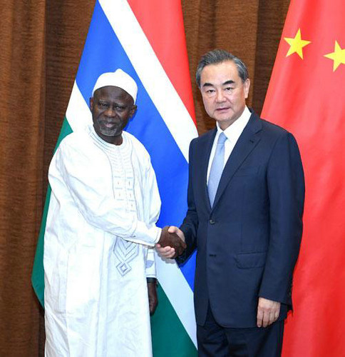 英媒：冈比亚外长访华重申坚定奉行“一个中国”政策