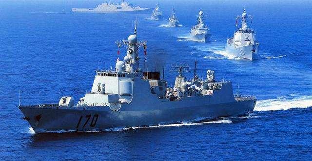 强大海军呼之欲出：中国目前有6支舰队在远洋演训