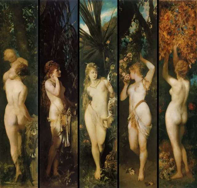 世界顶级名画100幅赏析,大开眼界!