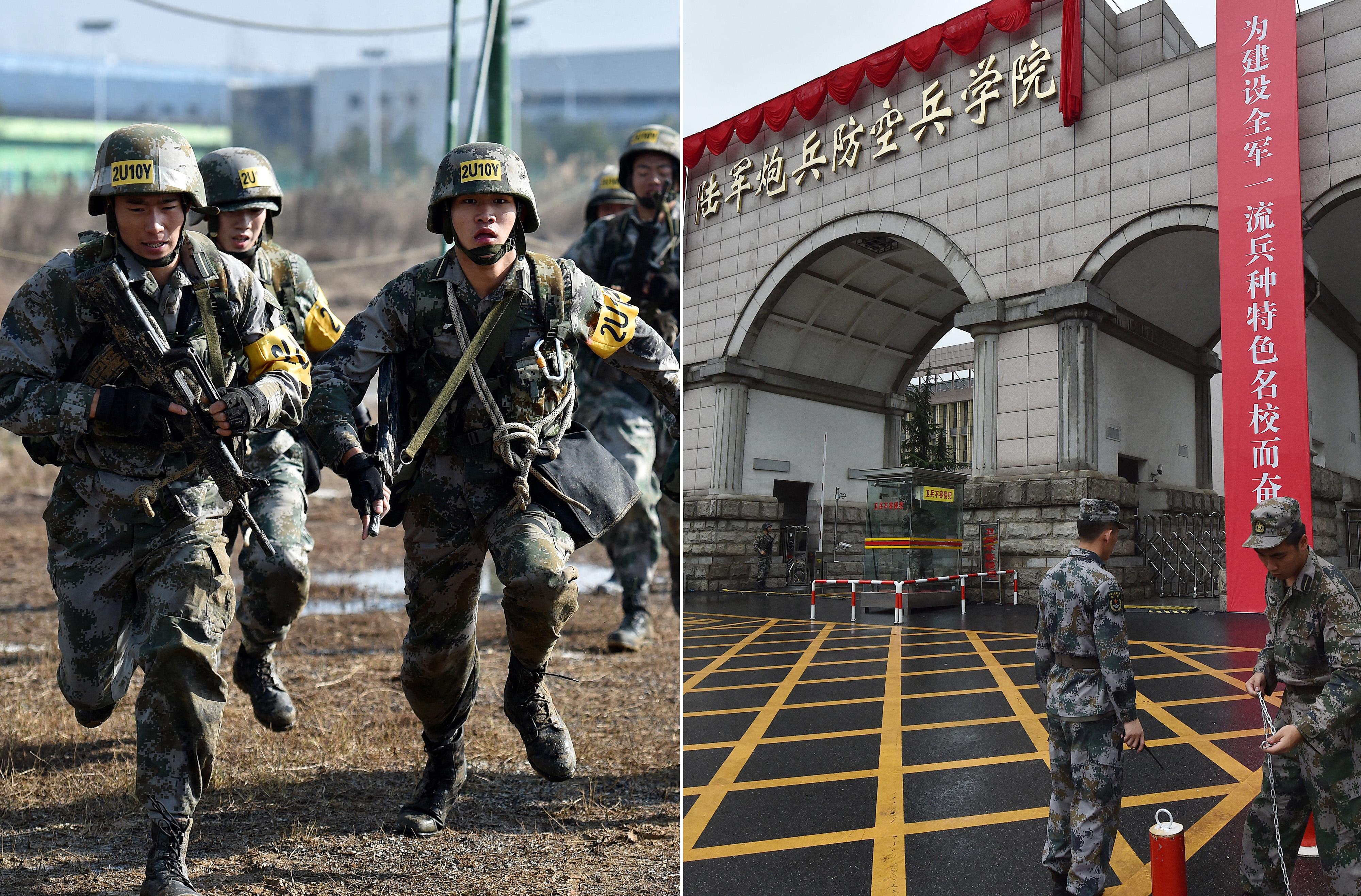 抓取 抓取图片 正文 0 1/9 在原陆军军官学院,南京炮兵学院,防空兵