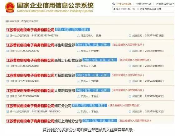 国家企业信用信息公示系统、\/江苏首发创投电