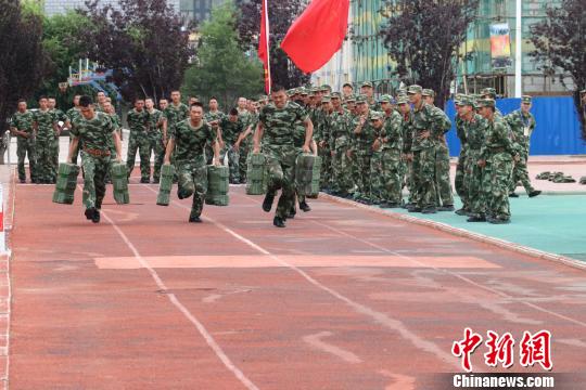 武警西藏部队高原体验军事体育运动会