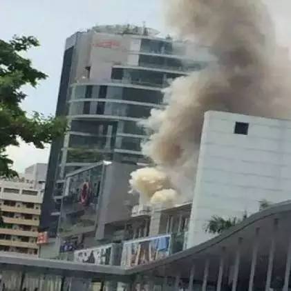 曼谷尚泰世贸中心第6层餐厅失火 所幸无人员伤亡