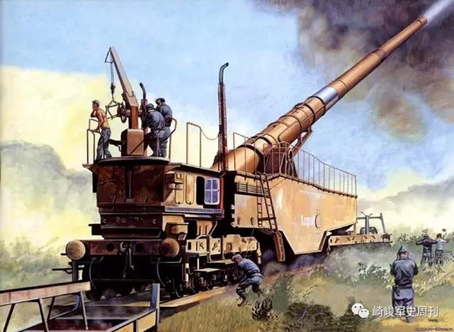 奔跑的巨炮这样炼成：日耳曼列车炮发展简史