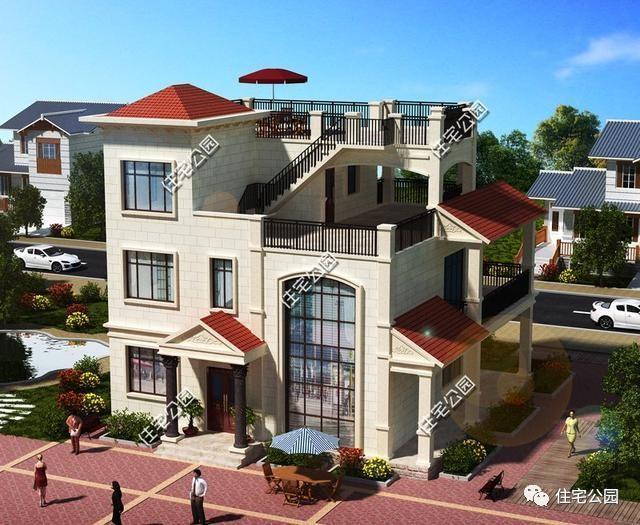 拍浙江2套临街农村别墅,主体65万,独栋这么好谁还建双拼