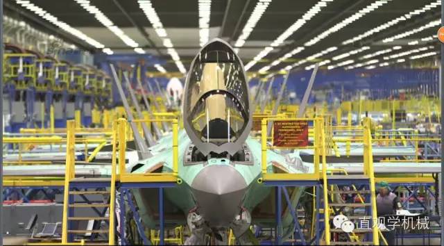 视频丨洛克西德-马丁公司公开F-35战机总装线