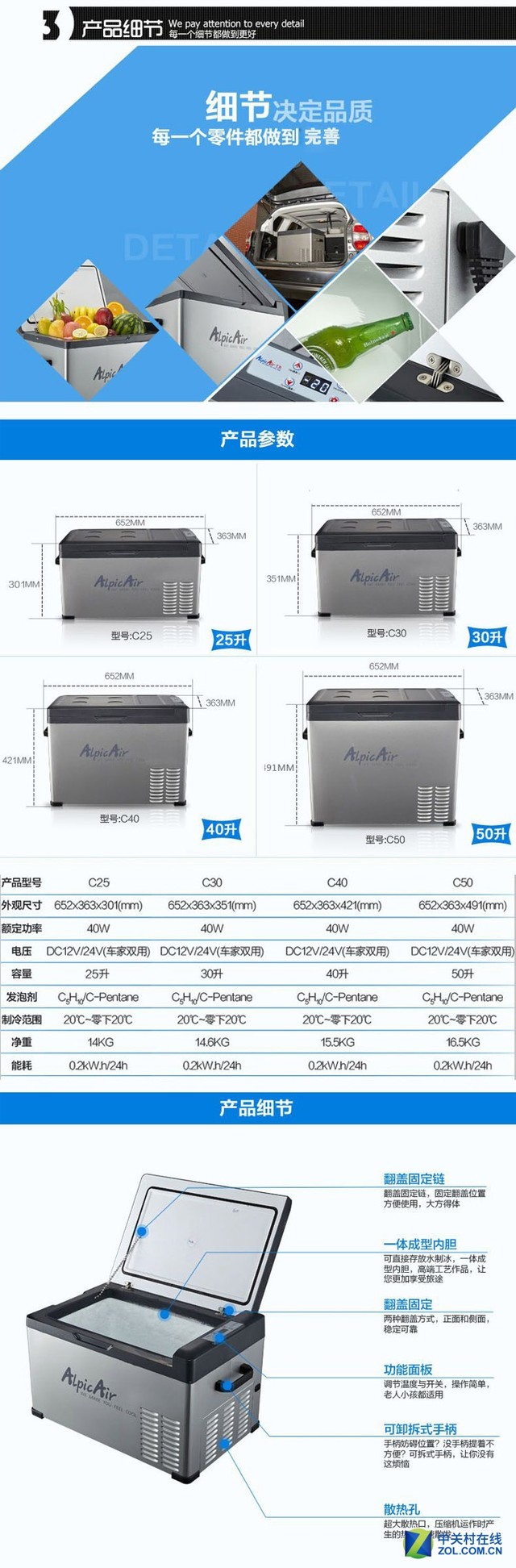 能到-20°可结冰  艾凯车载冰箱京东现货 