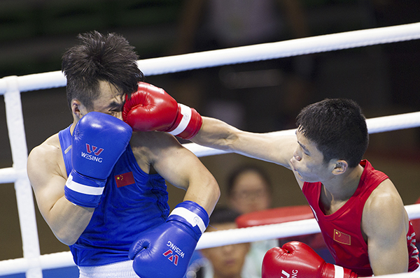 全运会拳击赛运动员质疑结果强占赛台,体总通