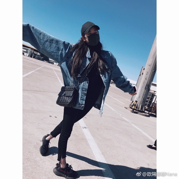 如何给平底鞋大换季?欧阳娜娜微博给你答案