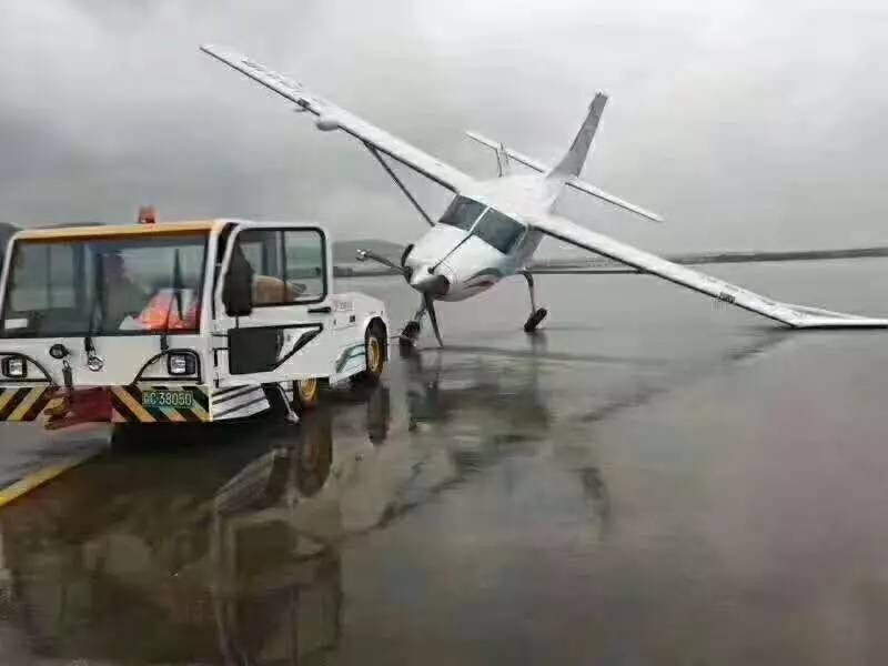 台风“天鸽”来袭，多少飞机泡了水？