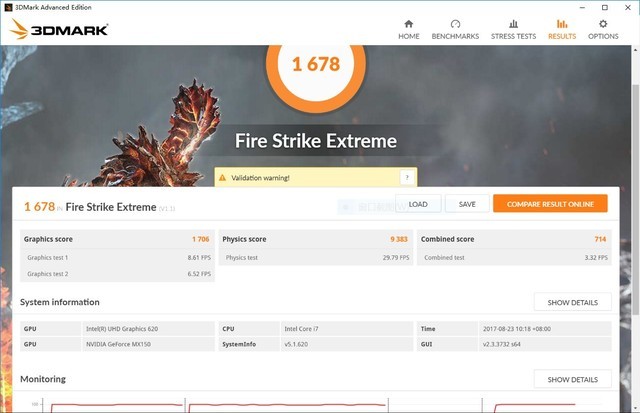 4核8线程PK标压HQ!8代酷睿i7 8550U测试 
