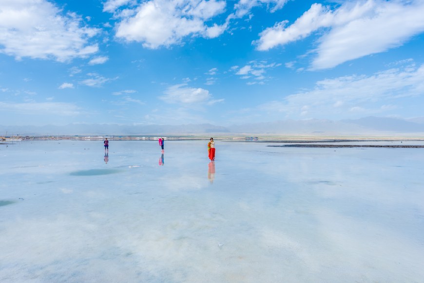 柴达木盆地最小的盐湖，与青海湖齐名面积为16个西湖
