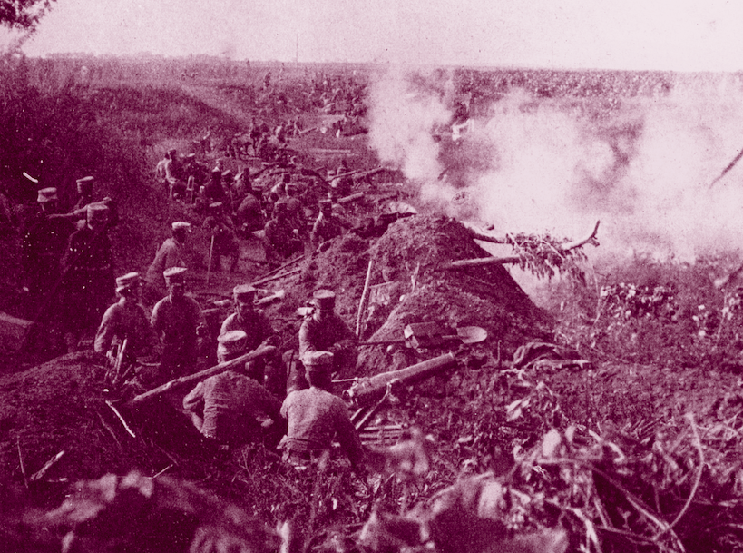 高清组图曝光日俄战争前线状况:日本炮兵严阵以待,俄军损失惨重