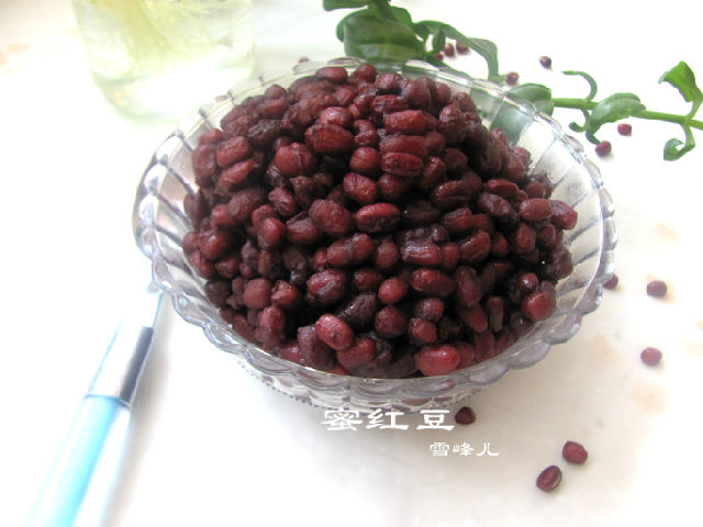 多吃红豆有益身体健康，简简单单做蜜红豆，好做好吃