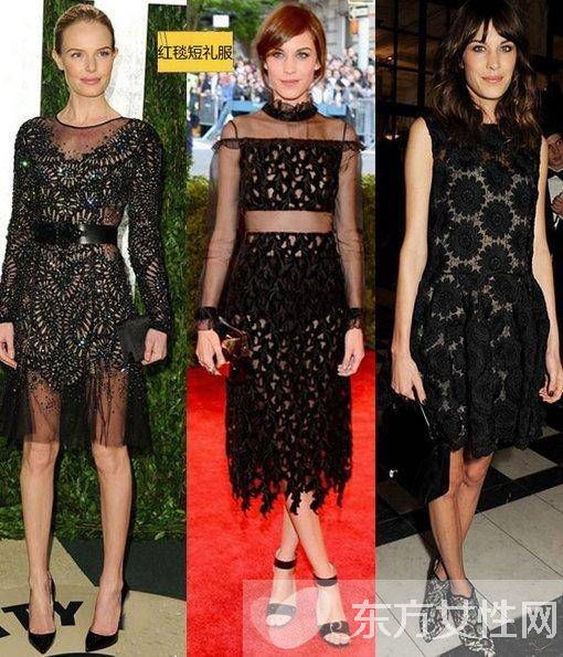 黑色礼服裙怎么搭配 贝嫂领衔示范优雅暗黑力量