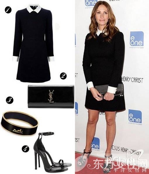 黑色礼服裙怎么搭配 贝嫂领衔示范优雅暗黑力量