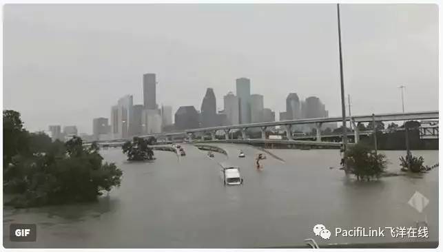 【多图】历史性洪灾,休斯顿多处告急,水库危险