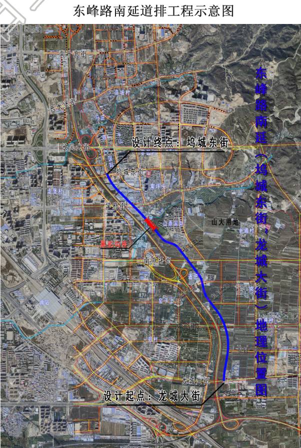 7公里,规划红线宽40米,设计时速50公里,道路中央