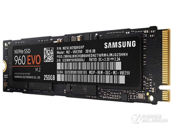 快速数据服务 三星NVMe SSD 960EVO促销 