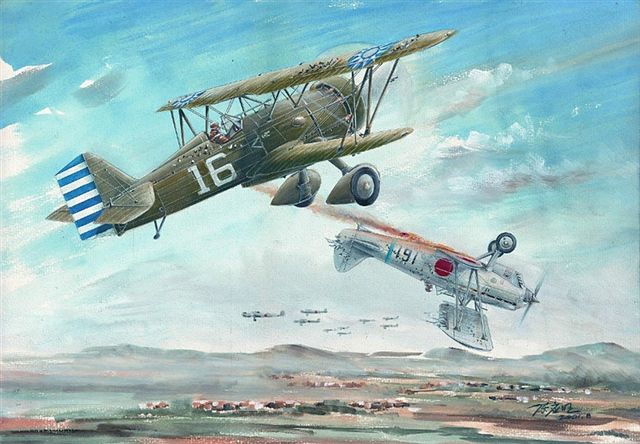 日本空军四大天王中国战场覆灭记:王牌对王牌
