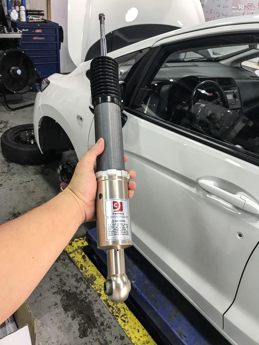 除了买菜还能干点别的事 飞度GK5升级避震