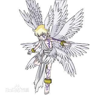 《数码宝贝》众神军团,三大天使是首领,天女兽是下等天使
