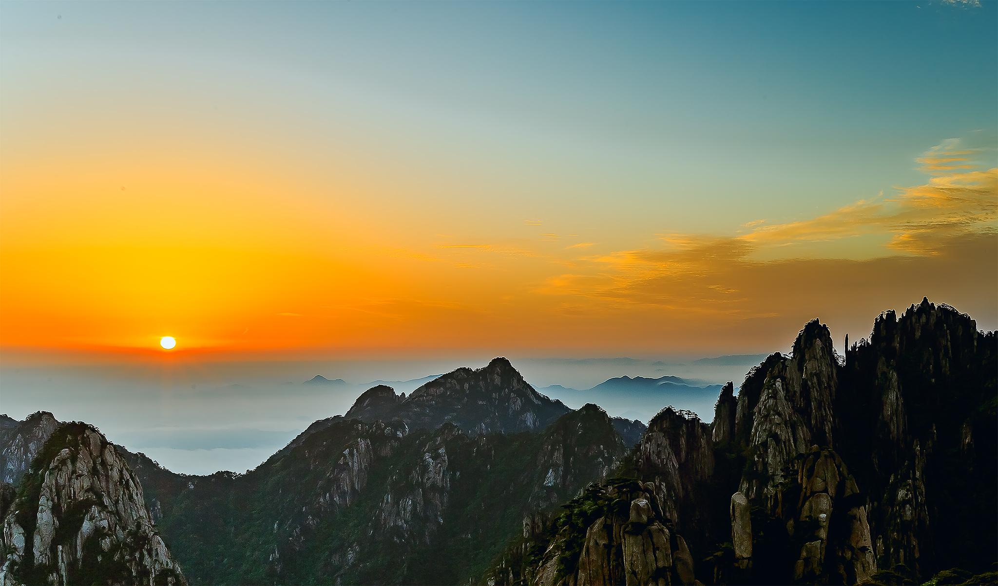 中国40个最美景点之黄山,一生必去一次的地方
