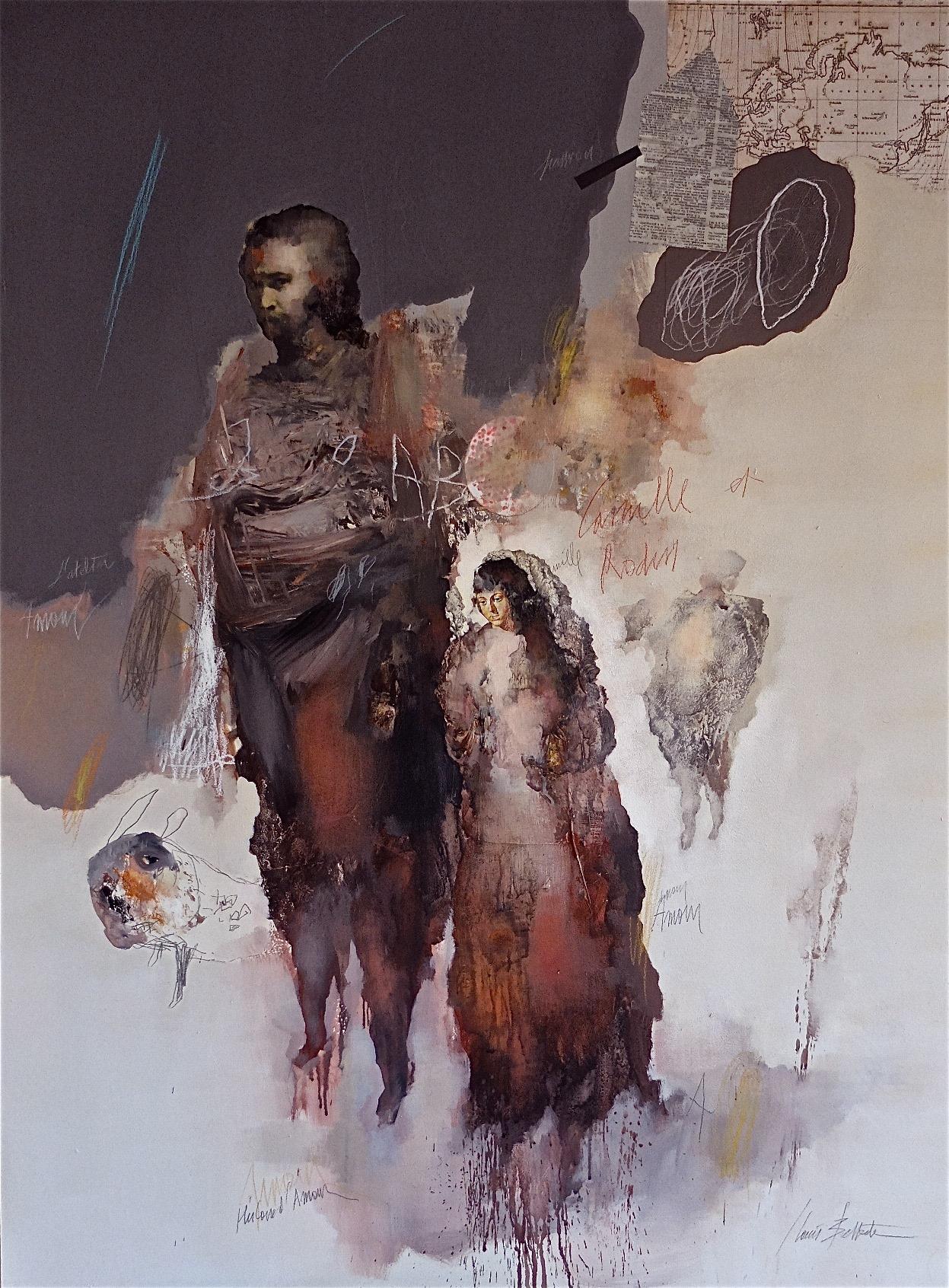 法国艺术家 jean louis bessede 的肌理油画作品欣赏