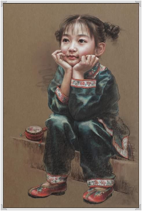 徐小稀人物油画