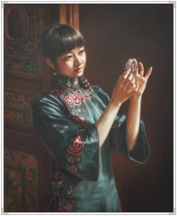 徐小稀人物油画