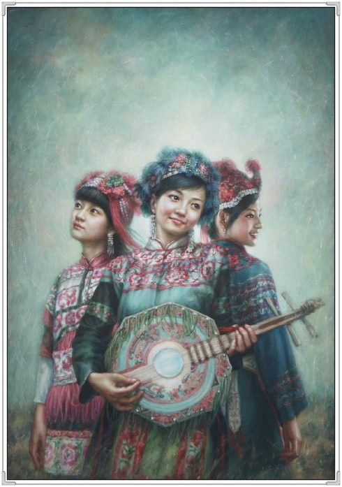 徐小稀人物油画