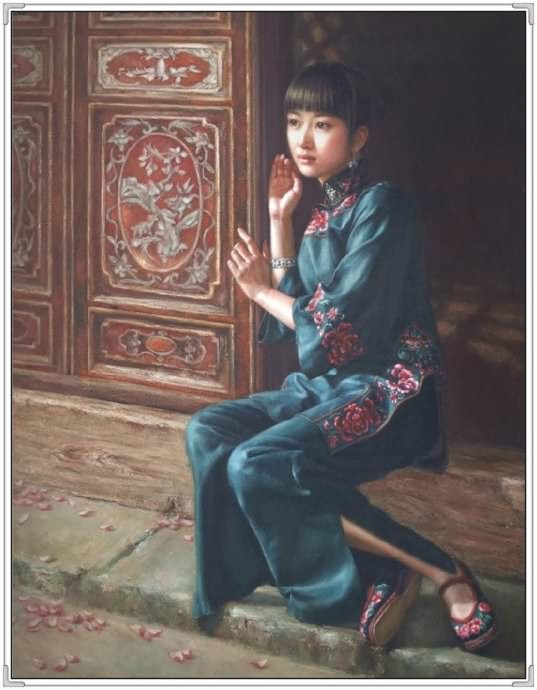 徐小稀人物油画