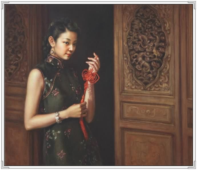 徐小稀人物油画